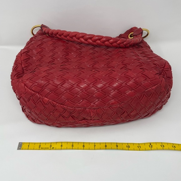 COPY - Vintage MIU MIU Red Nappa Leather Bag - Picture 11 of 14